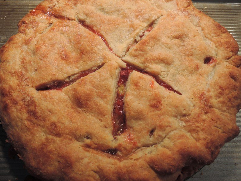 Strawberry-Rhubarb Pie