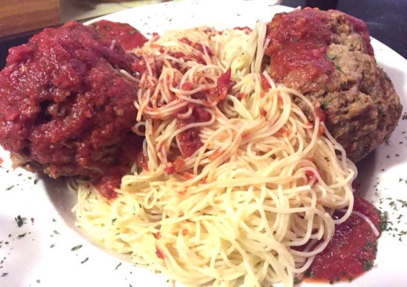 Espo's famous meatballs